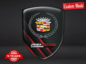 Cadillac Adesivi Lettere Auto Stile Max Moderni Pro Durevoli ST